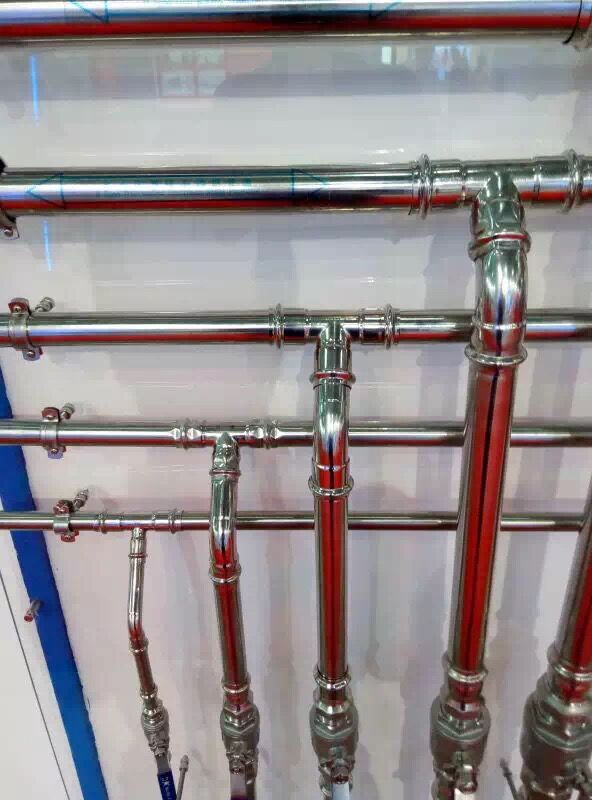永穗牌卡压式rg雷竞技安装案例